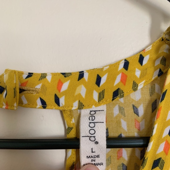Bebop Yellow Confetti Colored Romper - Picture 2 of 5